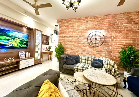 The Moonleaf Stays A Boho 3BHK Escape with Kitchen