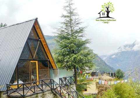 Himalayan Manor A-Frame Cabin