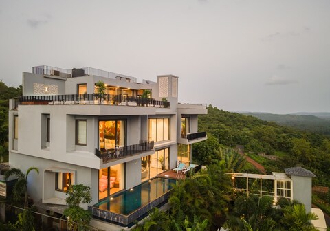TBK VILLAS,WESTVIEW,MORJIM,WITH PVT POOL