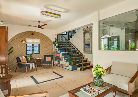 Sanctuary by REVE Escapes - Premium 3 BHK Villa Near Morjim Beach