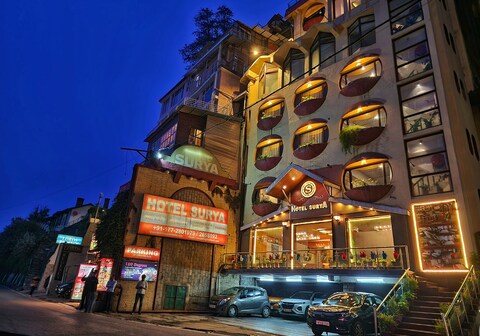 Hotel Surya- Elevator access to Mall Road