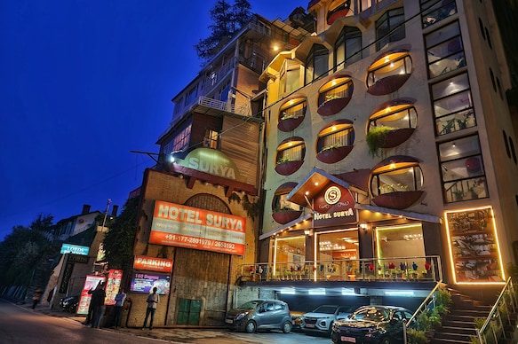 Hotel Surya- Elevator access to Mall Road