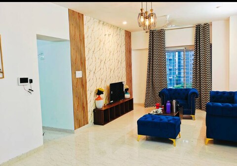 Bamboo Stays - Pristine 1 bhk in Kharadi