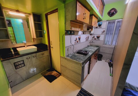 Golden Sun 1BHK Entire Apartment On The Beach