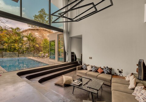 SunHouse Villa W Pool Table Unique Stays India