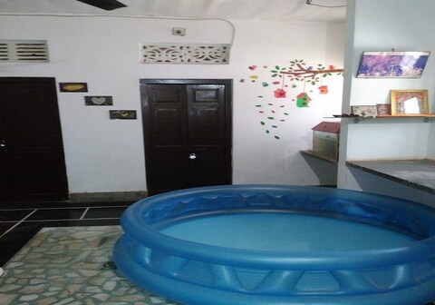 Sky blue guest house