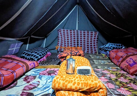Kedar Peaks camp