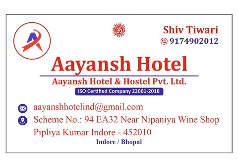 Aayansh hotel