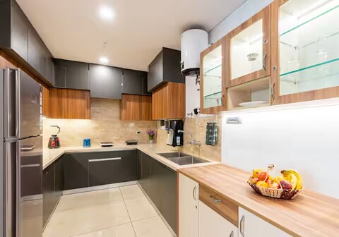 alpine retreat hill view