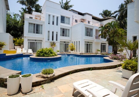 Aspire JiaVilla6 Luxury 4Bhk WiFi Pool Beach700m