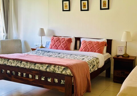 Hoopoe House   A Backyard Facing Room in a 3BHK