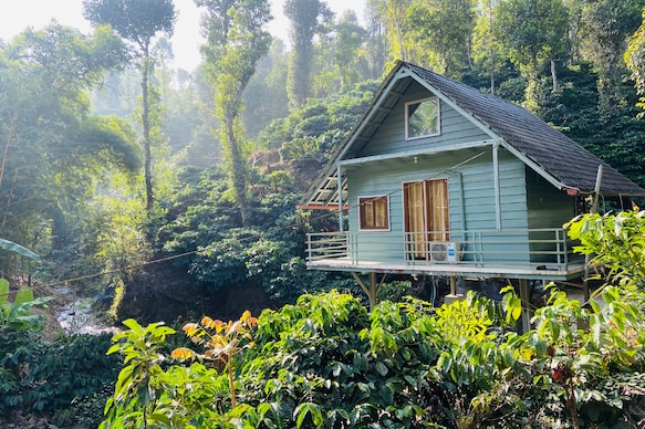 Falling Water Resort by Travent Mug