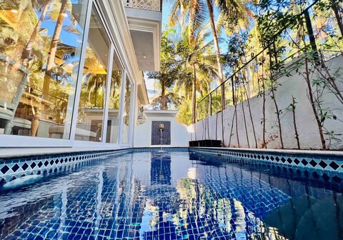 Aura Luxury Private Pool Villa near Calangute By Vio Stays