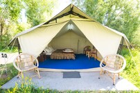Desert oasis camp, Nubra Valley Desert oasis camp, Nubra Valley