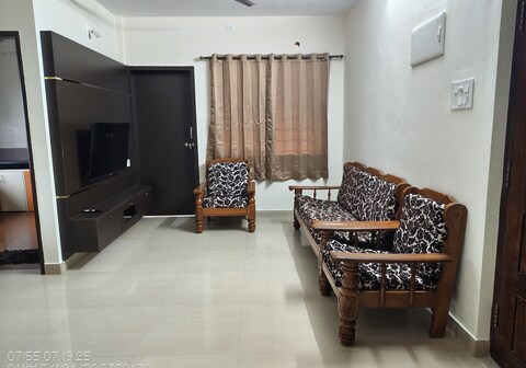 Prateek's 2BHK apartment near Krishna mutt