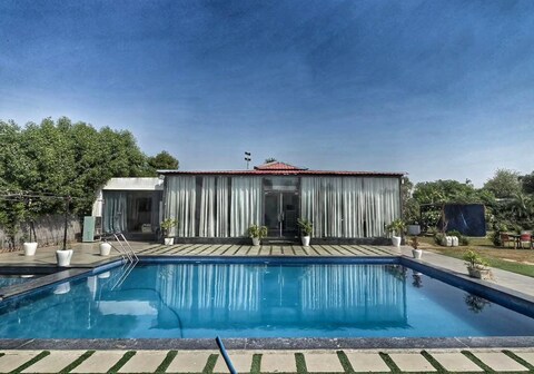 Glass villa