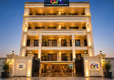 Art Luxury Service Apartment Golf Course Road