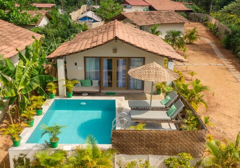 Green leaf resort Goa- Rooms with Private Pool