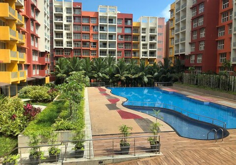 Nirvana Paraiso -2BHK with lovely sunrise Seaviews