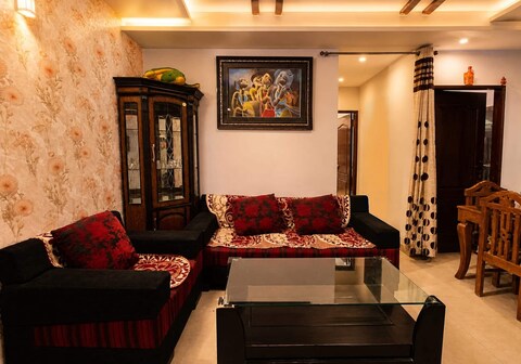 Cozy 1 BHK with Balcony Sunset view
