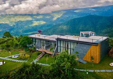 SaffronStays | Glasshouse Celeste Villa