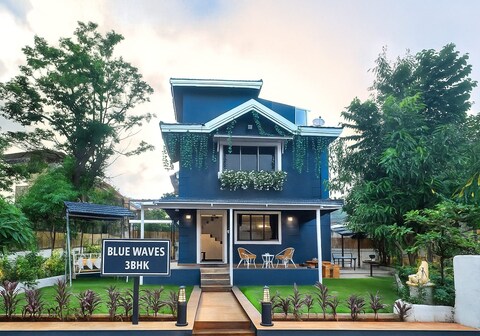 Blue Waves Villa 3BHK Lonavala with Pvt Pool
