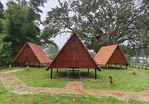 A frame cabin 1