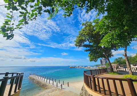 Savoy Hotel Mactan Cebu near Newtown Beach.