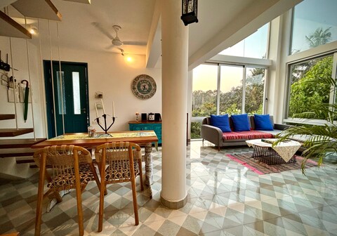 Ashiana : Your 2BHK glass house with swimming pool