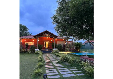 3Bhk cottage pvt pool gazeebo