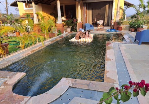Grand Green room with mountain and sea view