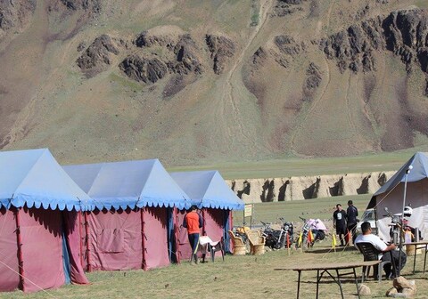 Garjha Hill Sight Sarchu | Tents & Restaurant