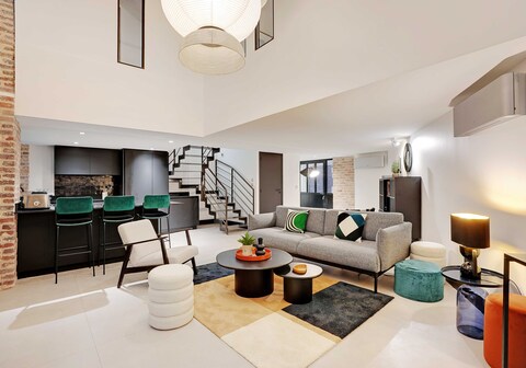 Spacious loft - 4BR/7P - Montmartre - Sacre-Coeur