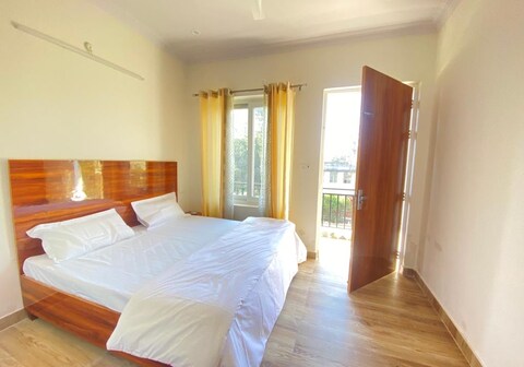 Ganga view apartment from terrace #rishikesh