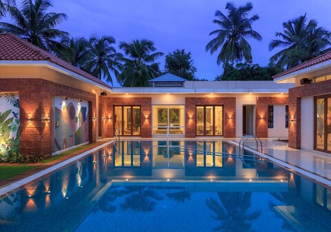 ELIVAAS 4 BHK With Pvt Pool & Gaming Room | Liora