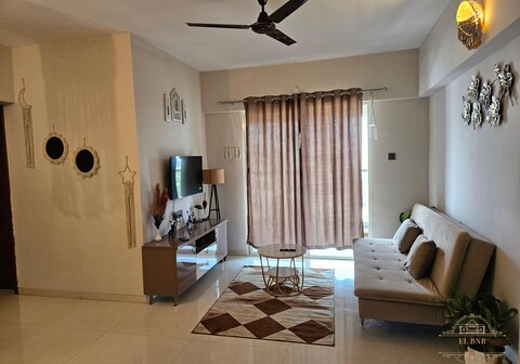 El BNB AC 1BHK Aesthetic Cozy Fully Equipped