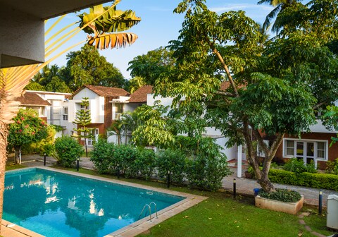 AspireSolVillas-2/4Bhk-WiFi-Pool-Beach500m-Candolim