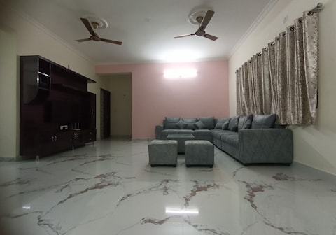 Servostay KPHB Phase 15 New Stunning Entire 3BHK with Terrace & Parking