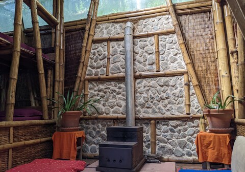 Backpacker Hostel in a Forest Garden