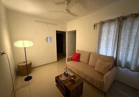 1bhk studio apartment with balcony