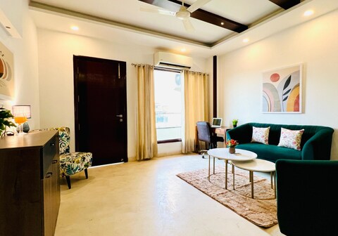 BluO 1BHK City Centre - Balcony, Lift, Terrace