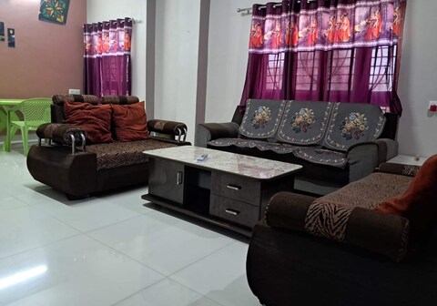 2 BHK 3 Bed Huge House near Devka Beach