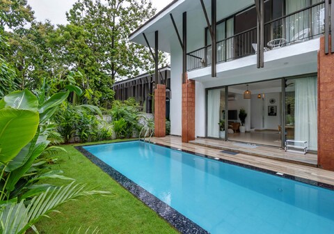 Hireavilla | Casa Maxima - 4BHK Pet Freindly Villa with Pool near Coco Beach