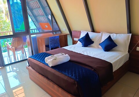 A-Frame home in the farm