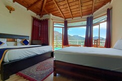 Crystal Lakeview | Rooms & Kitchen, Bhimtal Crystal Lakeview | Rooms & Kitchen, Bhimtal