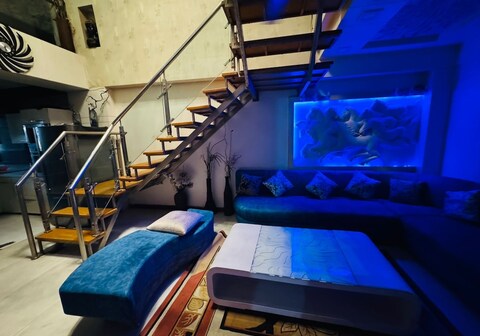 Stylish luxurious 2 BHK with Smart TV Kitchen