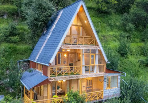 The natureview A shaped tree cottage