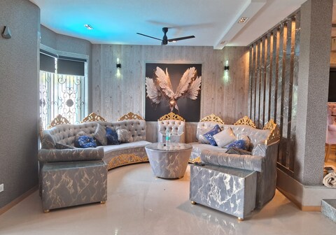 Red Monkey golden luxury bungalow