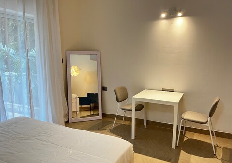 Spacious Upscale Studio with Private Garden
