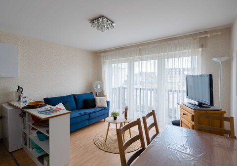 Charming apartment with parking near Place Morny